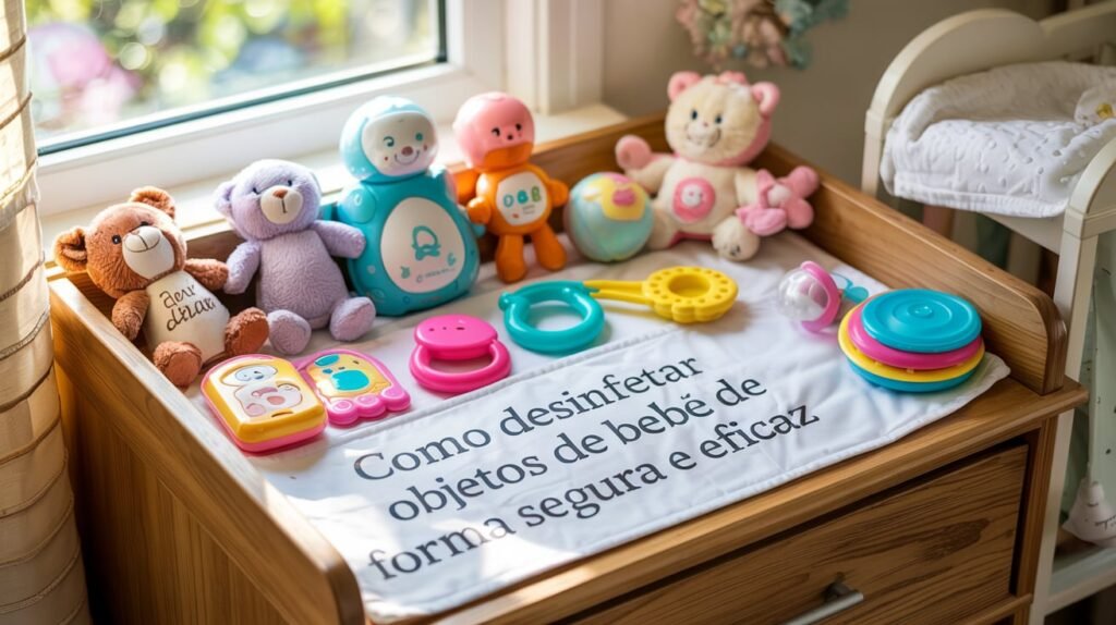Como Desinfetar Objetos de Bebê de Forma Segura e Eficaz