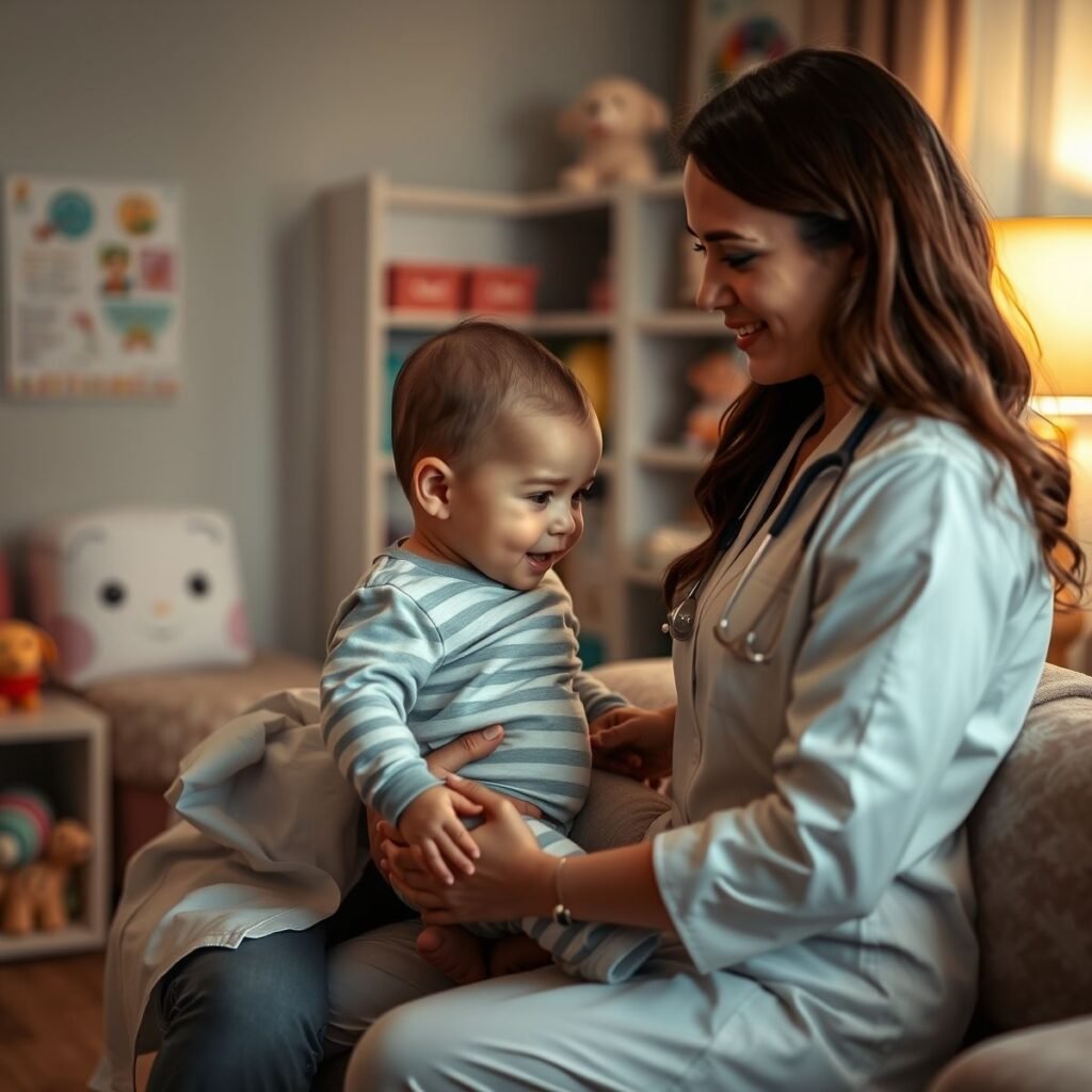 Inchaço abdominal no bebê – gases ou algo mais?