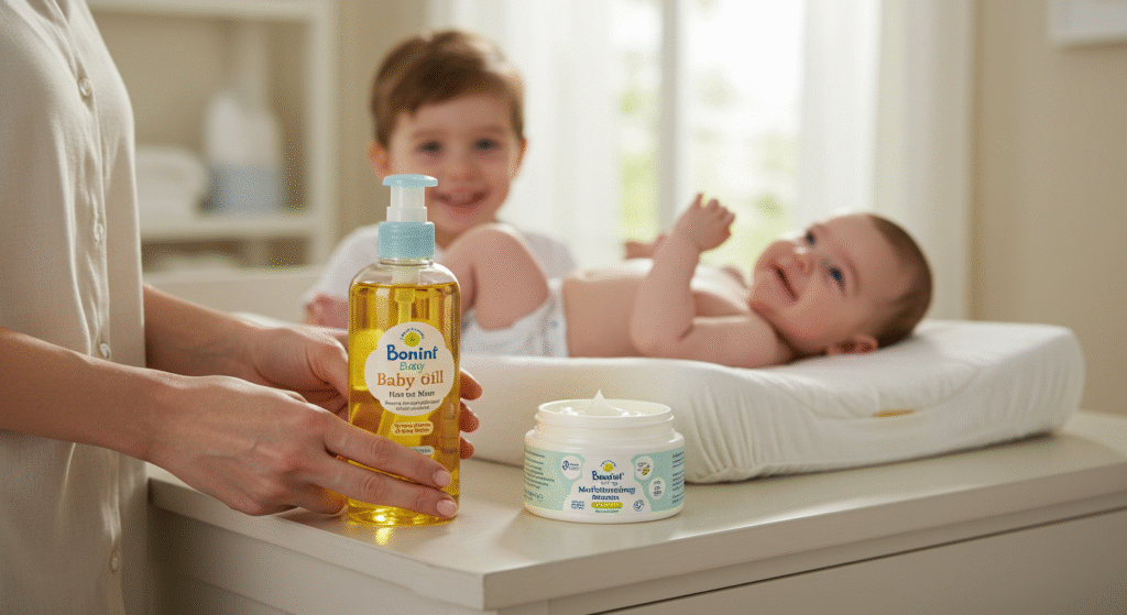 Como aplicar hidratante na pele do bebê