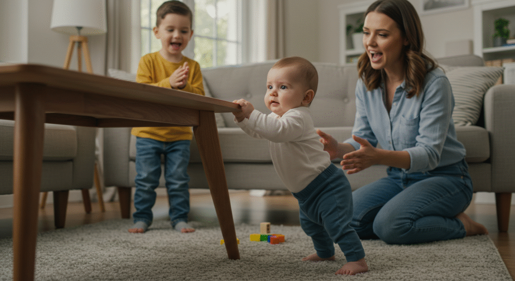 Como apoiar o bebê durante um salto de desenvolvimento