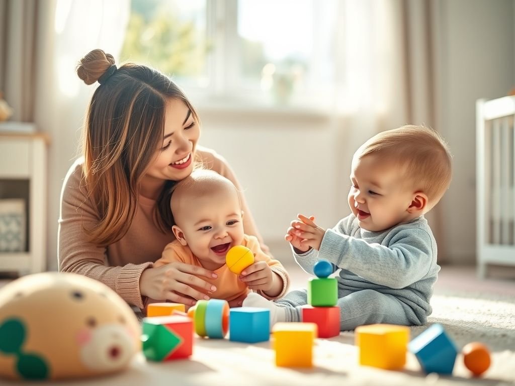 A melhor maneira de Brincadeiras para Bebês