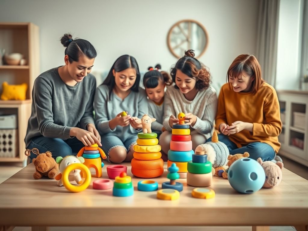 A melhor maneira de Brinquedos para Bebês