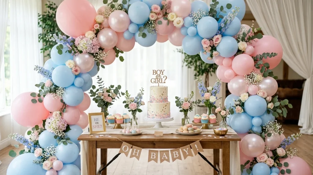 Decoração de Chá Revelação: Ideias que Cabem no seu Orçamento